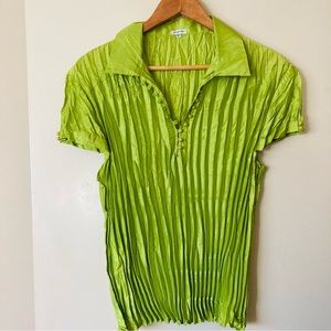 Agora Blouse | Color Green | Size XL | Excellent Condition